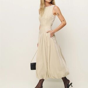 Reformation Elvira Velvet Dress